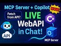 Connect  Your API with AI (Copilot) via MCP Server | AI-Powered C# Tools in Action!