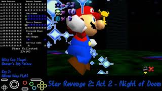 Star Revenge 2: Night of Doom (v1.2) - Bowsers Sky Palace (Savestateless)