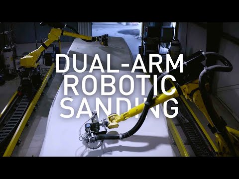 The World's First Dual-Arm Autonomous Robotic Sanding Cell