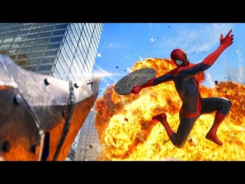 Download Spider-Man vs Rhino - Final Fight Scene - The Amazing Spider-Man 2 (2014) Movie CLIP HD