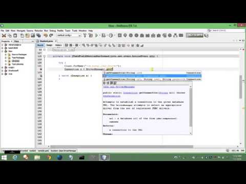 Easy Way to Connect Database using java MySql
