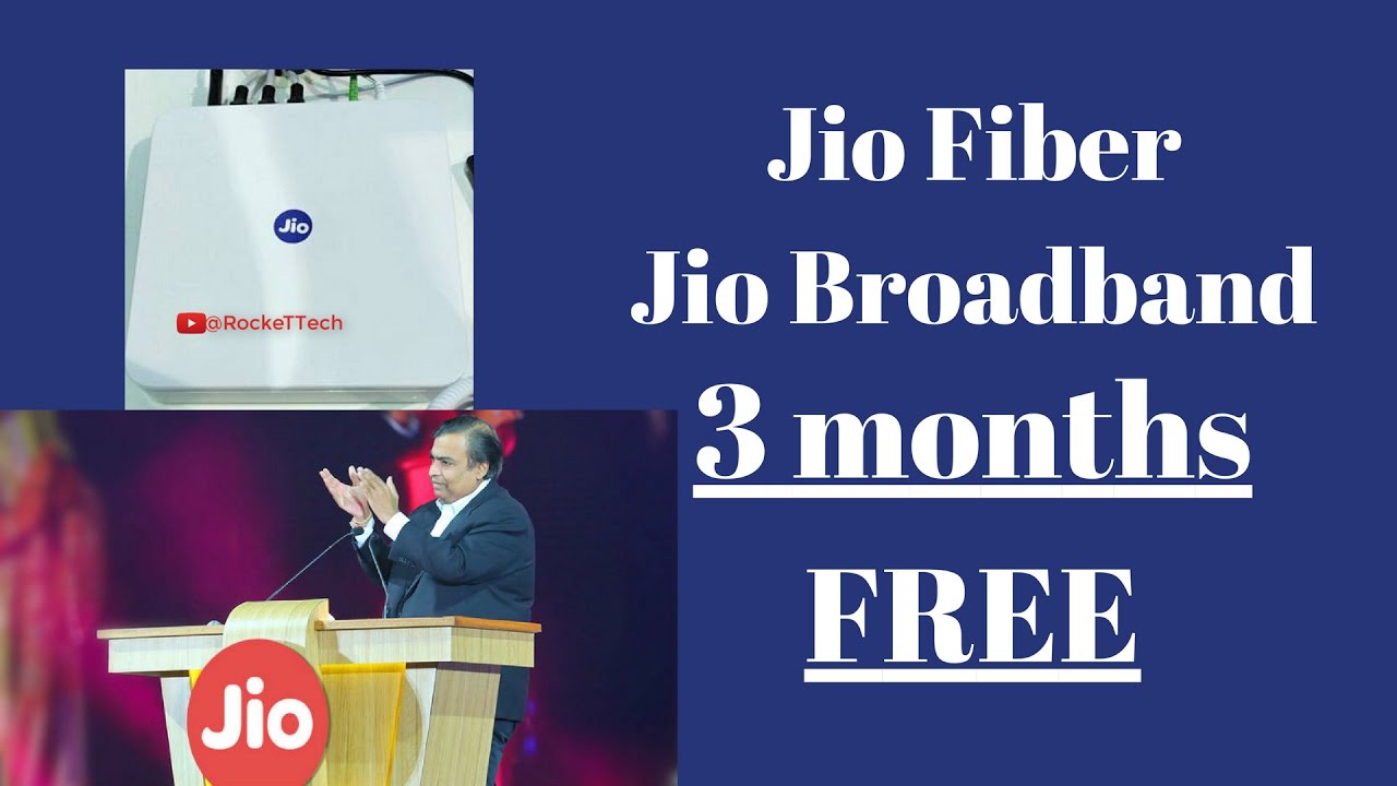 Jio Fiber Jio Fiber Preview Offer Jio Broadband Plans Jio 3