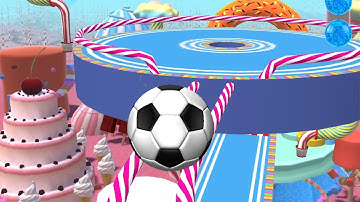 Candy Ball Run - All Levels Ball Gameplay Android, iOS ( Level 20 - 28 )