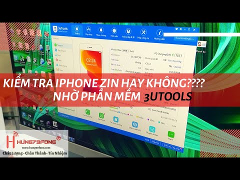 IPhone Mỹ Phước |Hung79fone|hướng dẫn kiểm tra iphone zin hay không zin nhờ phần mềm 3utools