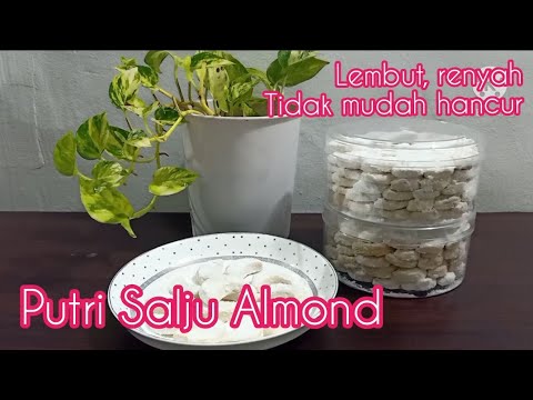 Resep Putri Salju Almond