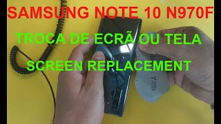 Troca Tela NOTE 10 PLUS - Display ou Vidro com Melhor Preço