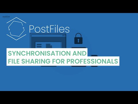 Discover PostFiles - Synchronisation and File Sharing for professionals