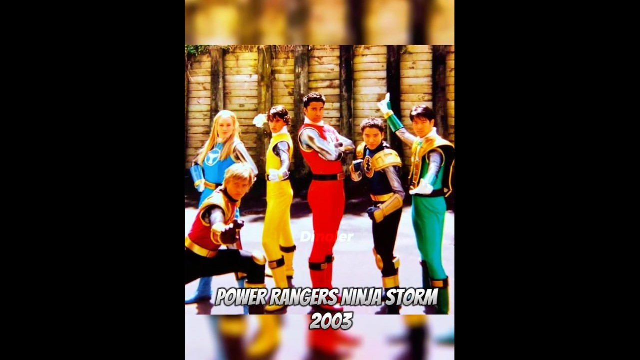 POWER RANGERS NINJA STORM (2003 - 2025)  