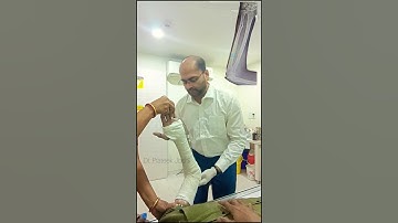 Ulnar fracture plaster application #fracture #doctor #ortho #plaster