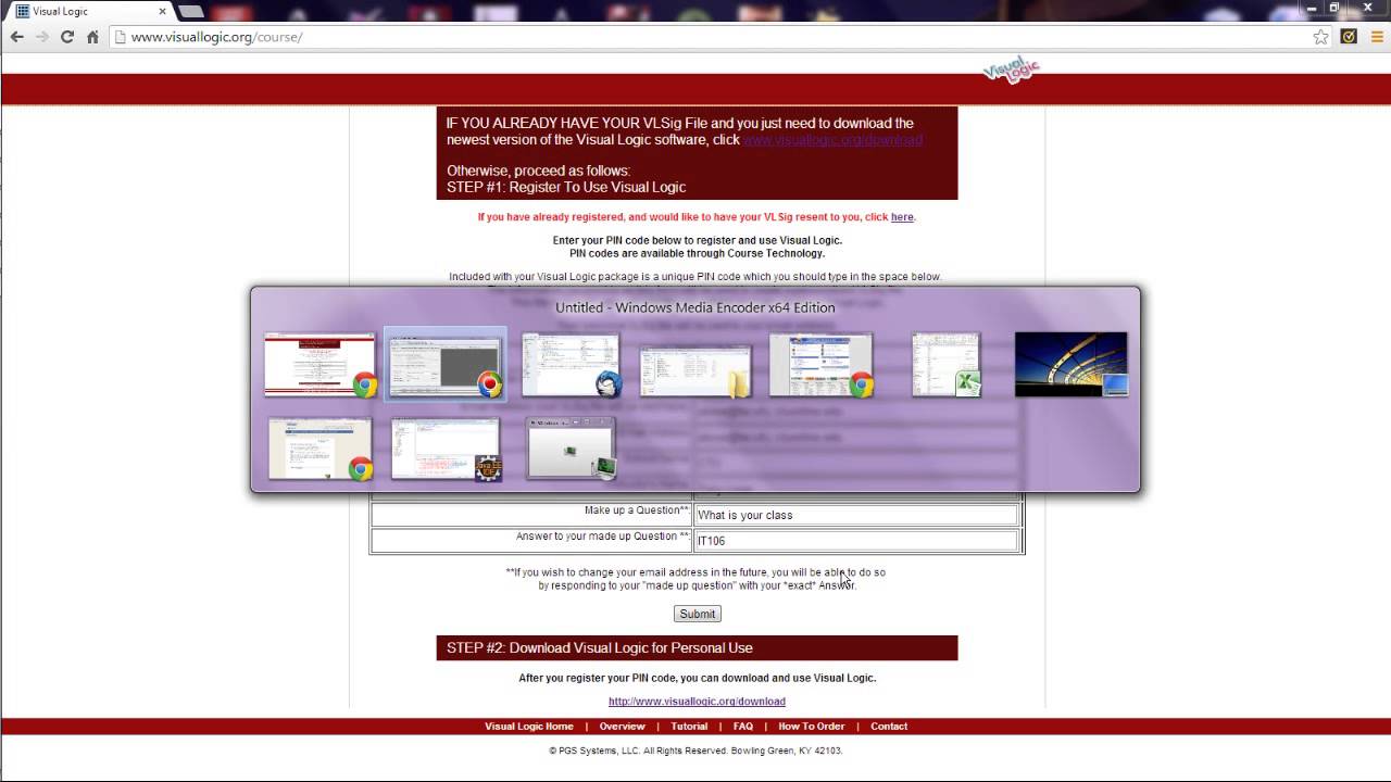 Visual Logic Pin Code Visual Logic Pin Code