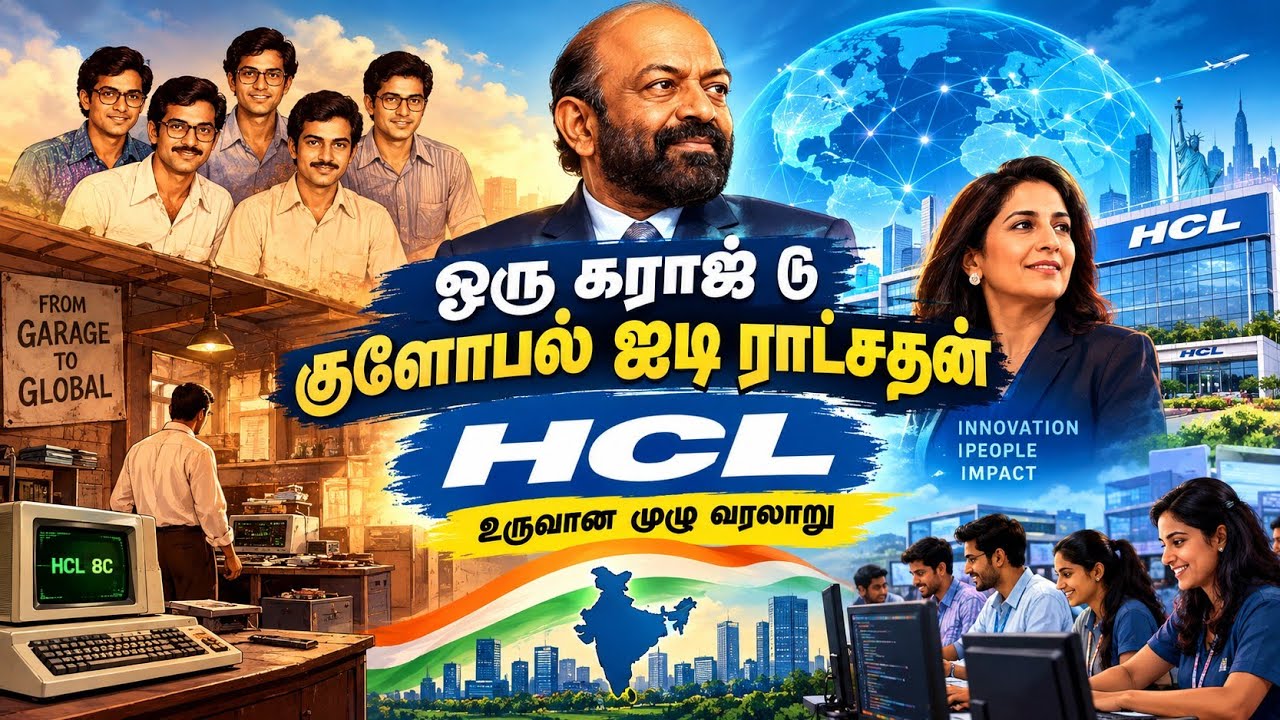 The Rise of HCL: இந்தியாவின் IT தலையெழுத்தை மாற்றிய ஷிவ் நாடாரின் Success Story