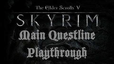Skyrim Main Questline Playthrough Part 2: The Way of the Voice