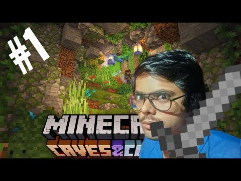 EXPLORING CAVES | MINECRAFT SURVIVAL EPISODE 1 | ABHILASH RAY - YouTube