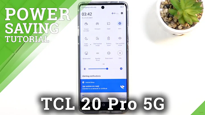 How to Activate Power Saving Mode on TCL 20 Pro– Power Saver