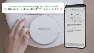 Kobold VR7 Saugroboter mit MyKobold App verbinden screenshot 4