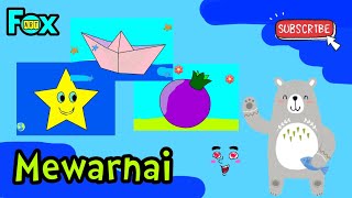 BELAJAR MEWARNAI DENGAN MUDAH MENGUNAKAN APLIKASI GAME #mewarnai screenshot 3