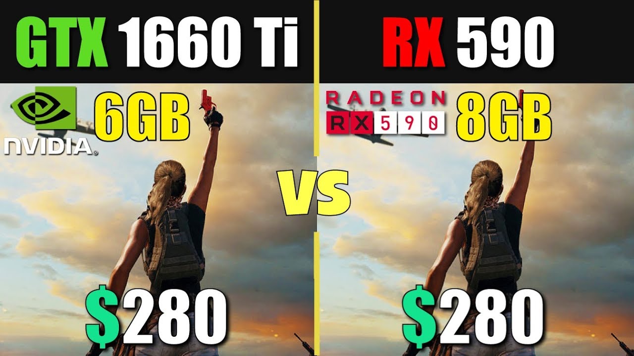 GTX 1660 Ti vs RX 590 Test in 8 Games - YouTube