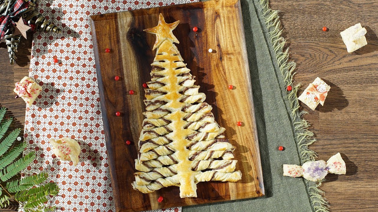 SAPIN de NOËL en PÂTE FEUILLETÉE – Casa Azzurra