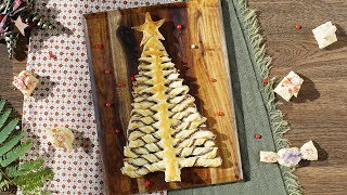 Sapin de Noël en pâte feuilletée au Nutella®