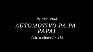 [1h+ultra slowed] AUTOMOTIVO PA PA PAPAI - DJ RIO, 0to8