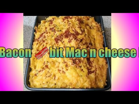 Mac n cheese Bacon bits Recipe
