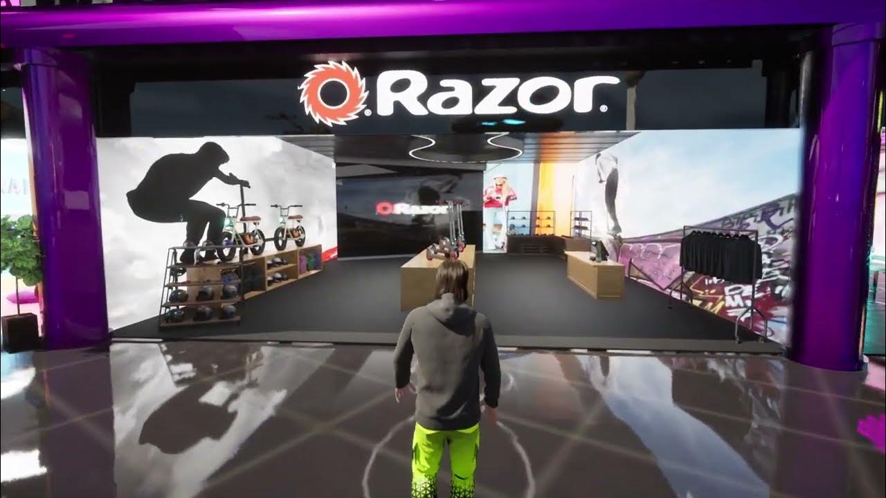 Razor Partners with AlterVerse to Bring Scooters into Sky City YouTube