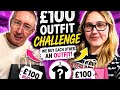 Who Has Better Style?! Dad vs Daughter £100 Shopping Challenge!