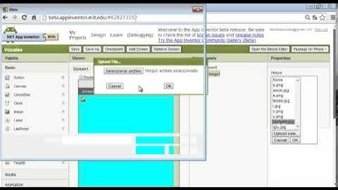 Tutorial de las vocales en APP inventor Beta parte 2