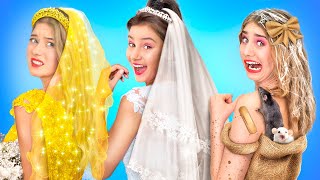 Poor Bride VS Rich Bride VS Mega Rich Bride ||  Poor Girl in a Royal Family