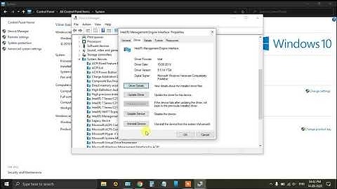 How to Fix(Kind of) Intel Management Engine Interface Driver Issues