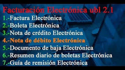 Nota de debito sunat facturacion electrónica ubl 2.1 codigo fuente php