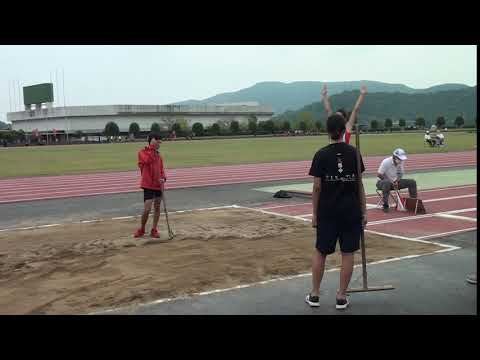 2020 10 04 備前市選手権 中学生女子 走幅跳 三谷2回目
