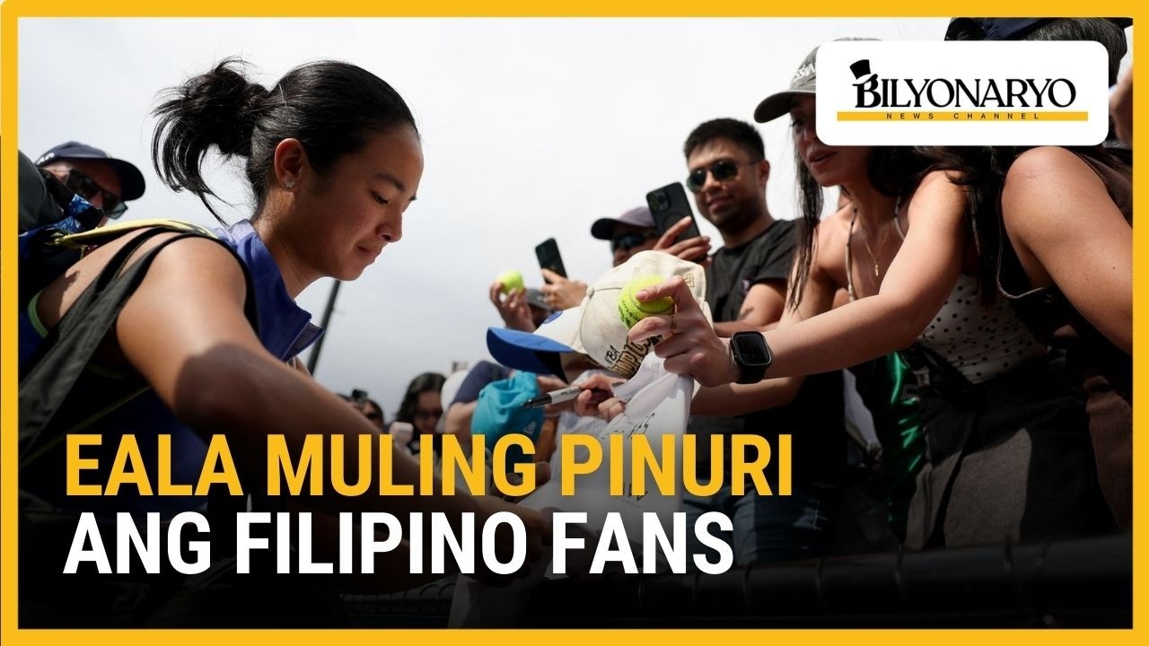 Alex Eala, pinuri ang katatagan at suporta ng global Filipino community | Agenda