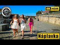Evening Walk Along the Vltava River in Prague | Náplavka Stroll 🇨🇿 4K HDR