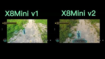 Fimi x8 mini V1 VS V2