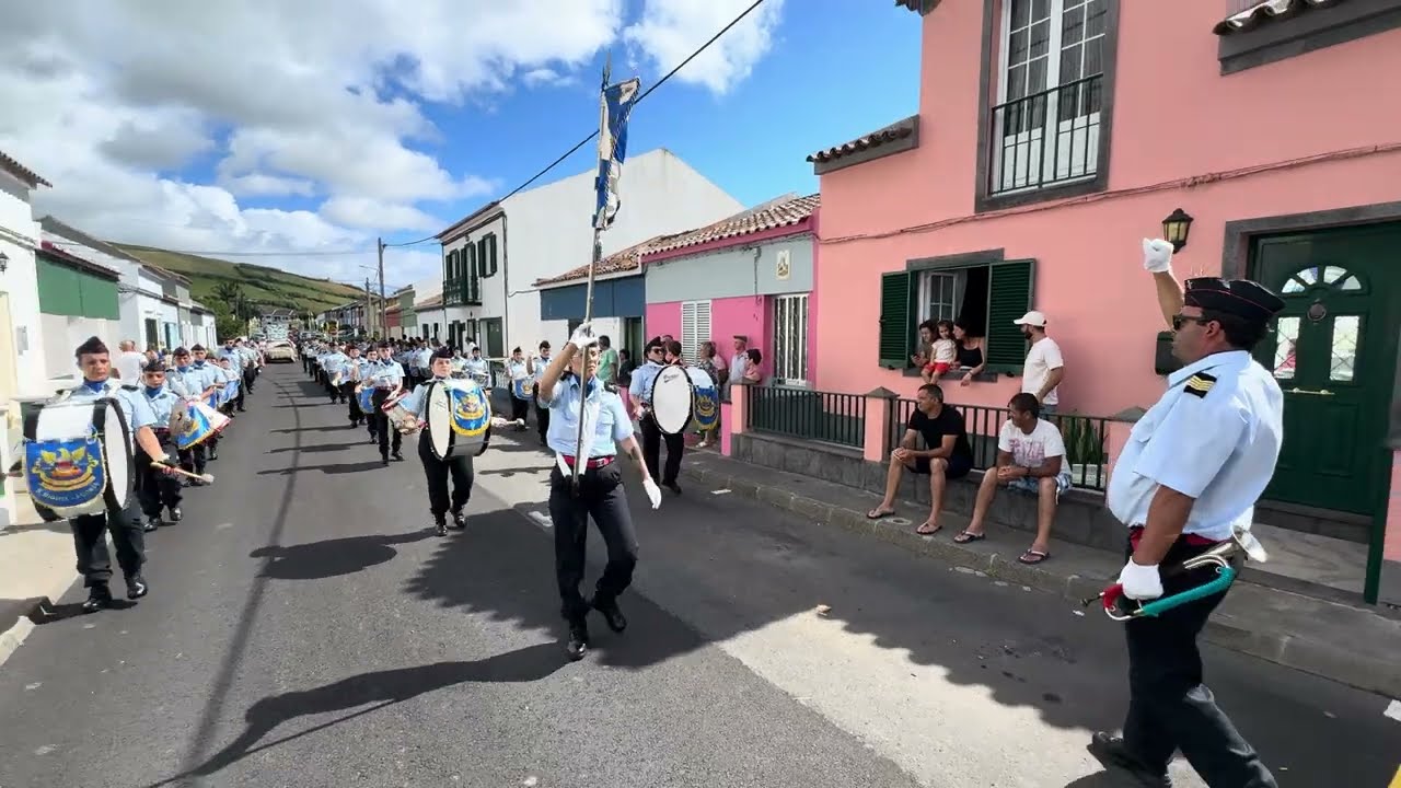 Charanga dos Bombeiros da Ribeira Grande, Cabouco / Lagoa, São Miguel Açores Portugal - 15.09.2024