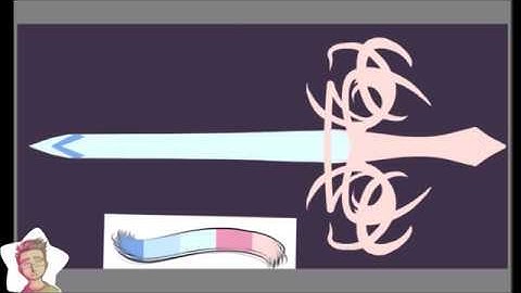 Drawing Swords with Krita