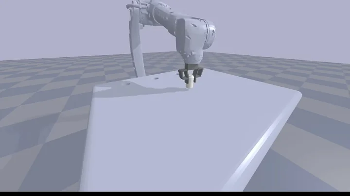 Robot Manipulation Simulation: contact and dynamics modeling and machine learning  demonstration