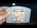 revisando el correcto funcionamiento del cartucho smash bros 64