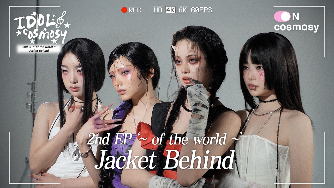 ☆ IDOL cosmosy | 2nd EP '~ of the world ~' Jacket Behind 📷 - YouTube