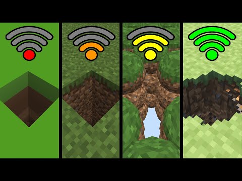 minecraft with different Wi-Fi - compilation