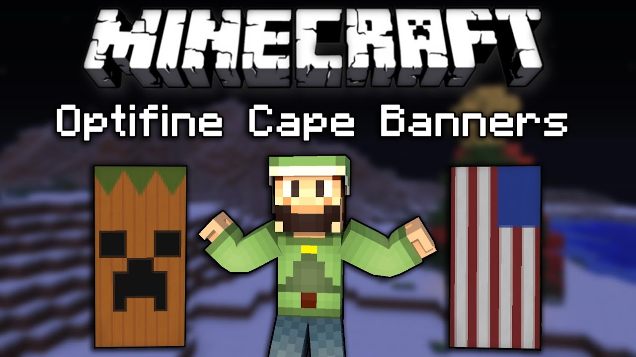Minecraft Optifine Cape Banner, Minecraft Banners, Minecraft Optifine Cape ...