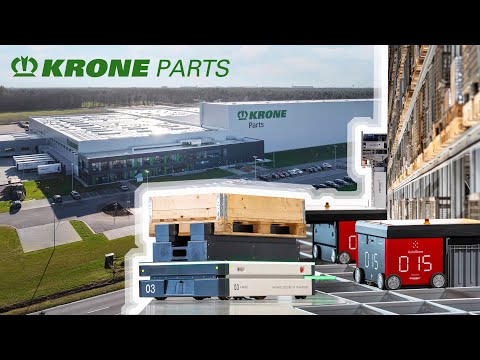 KRONE Parts – Einblick in das hochmoderne Ersatzteilzentrum in Spelle