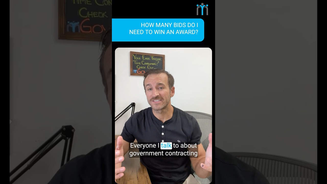 How Many Bids Do I Need to Win an Award