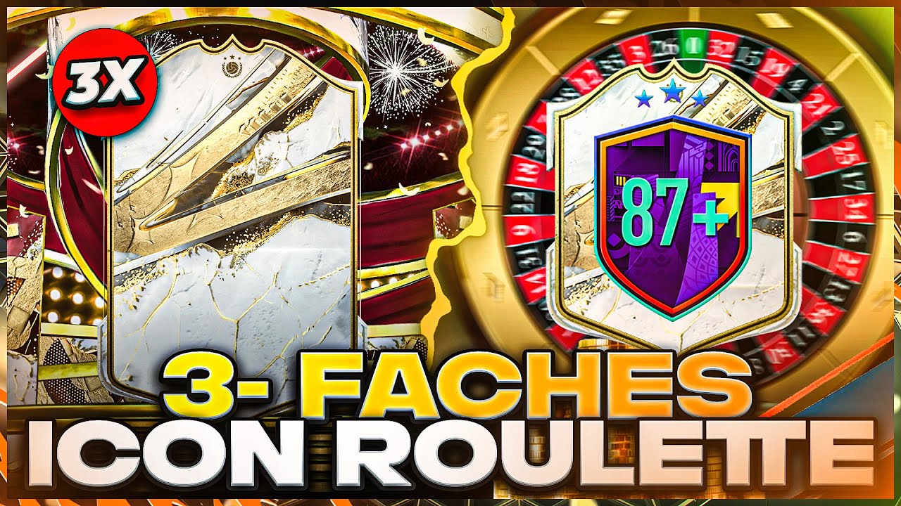 DAS ERSTE 3FACHE ICON ROULETTE IN FIFA 23 YouTube