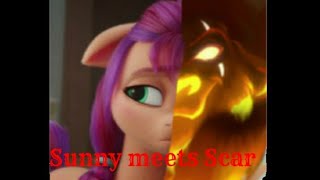 Crossoversunny Starscout Meets Scar