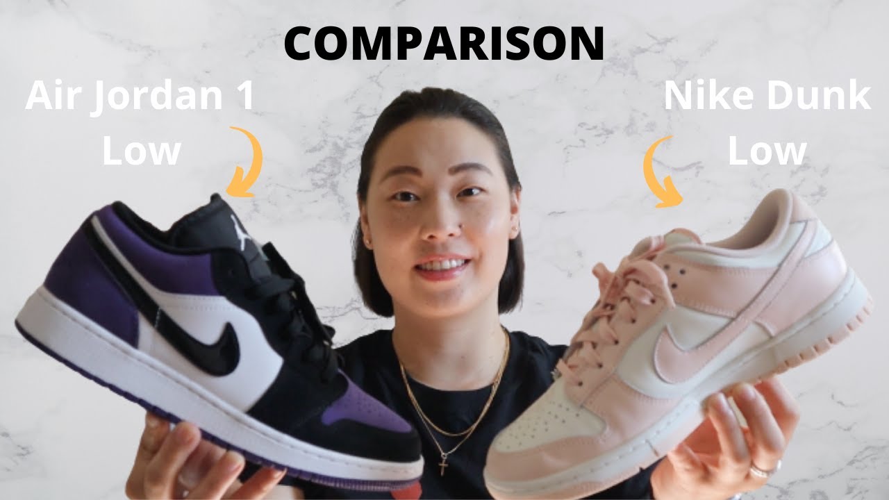difference between air jordan 1 and dunks