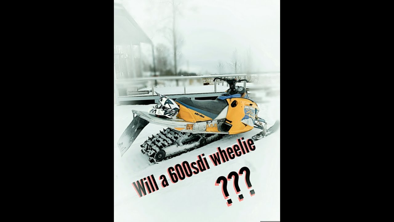 Ski doo rev 600sdi:n piristelyä