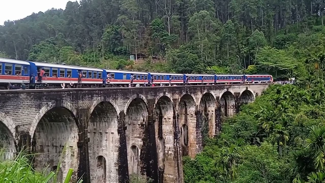 Ella | Nine Arch Bridge | Train View 🚆 | Morning Nature Beauty