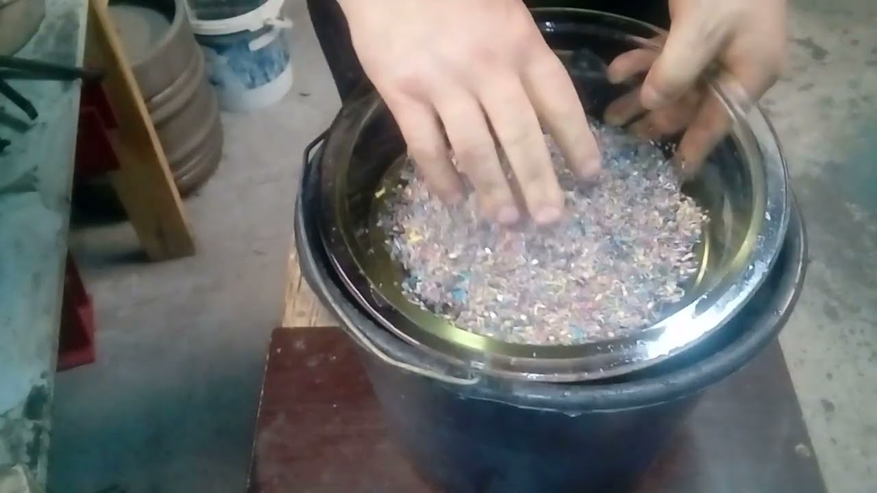 Odzysk miedzi z cienkich kabelków